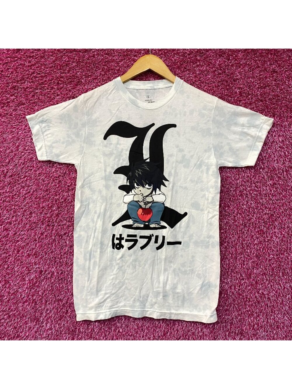 Death Note Chibi L Is Lovely Anime T-Shirt Small